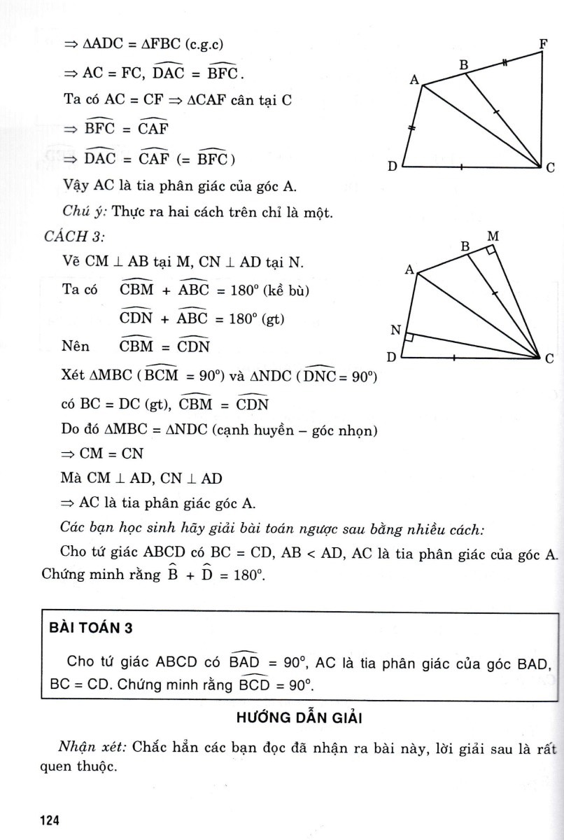 giải bằng nhiều cách các bài toán lớp 8 (biên soạn theo chương trình giáo dục phổ thông mới) - Ảnh 13