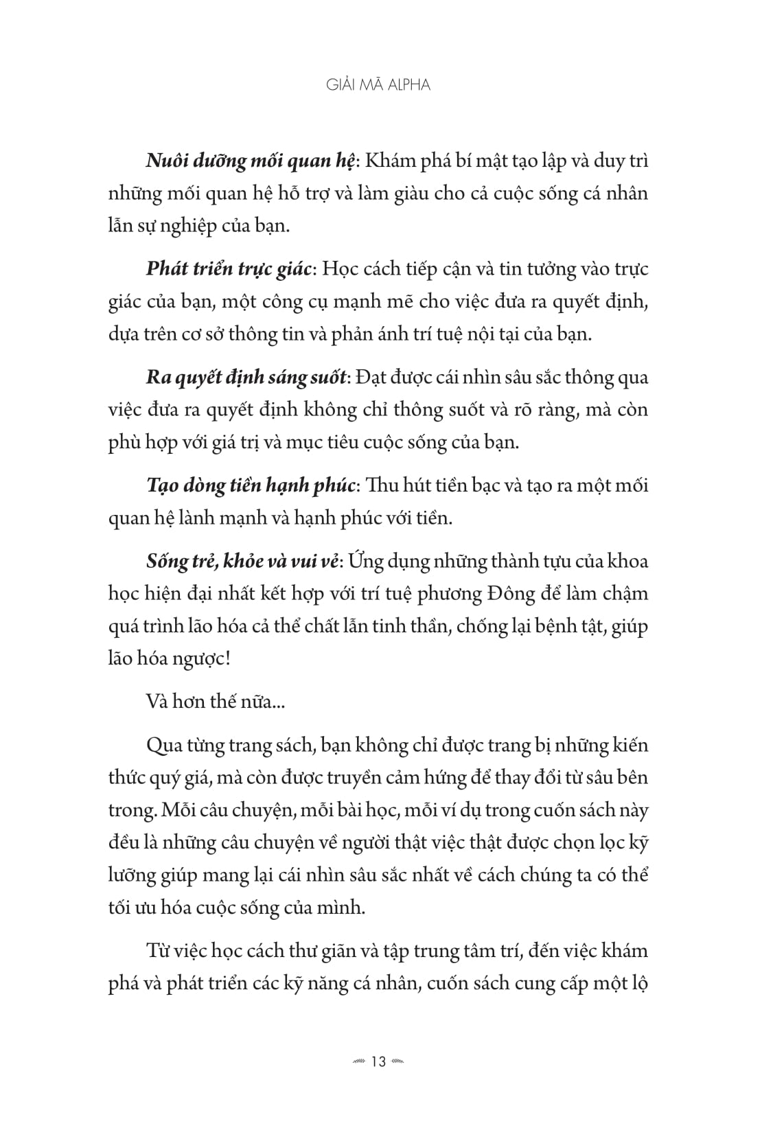 giải mã alpha - biến đổi cuộc sống, sức khỏe và kinh doanh - Ảnh 15