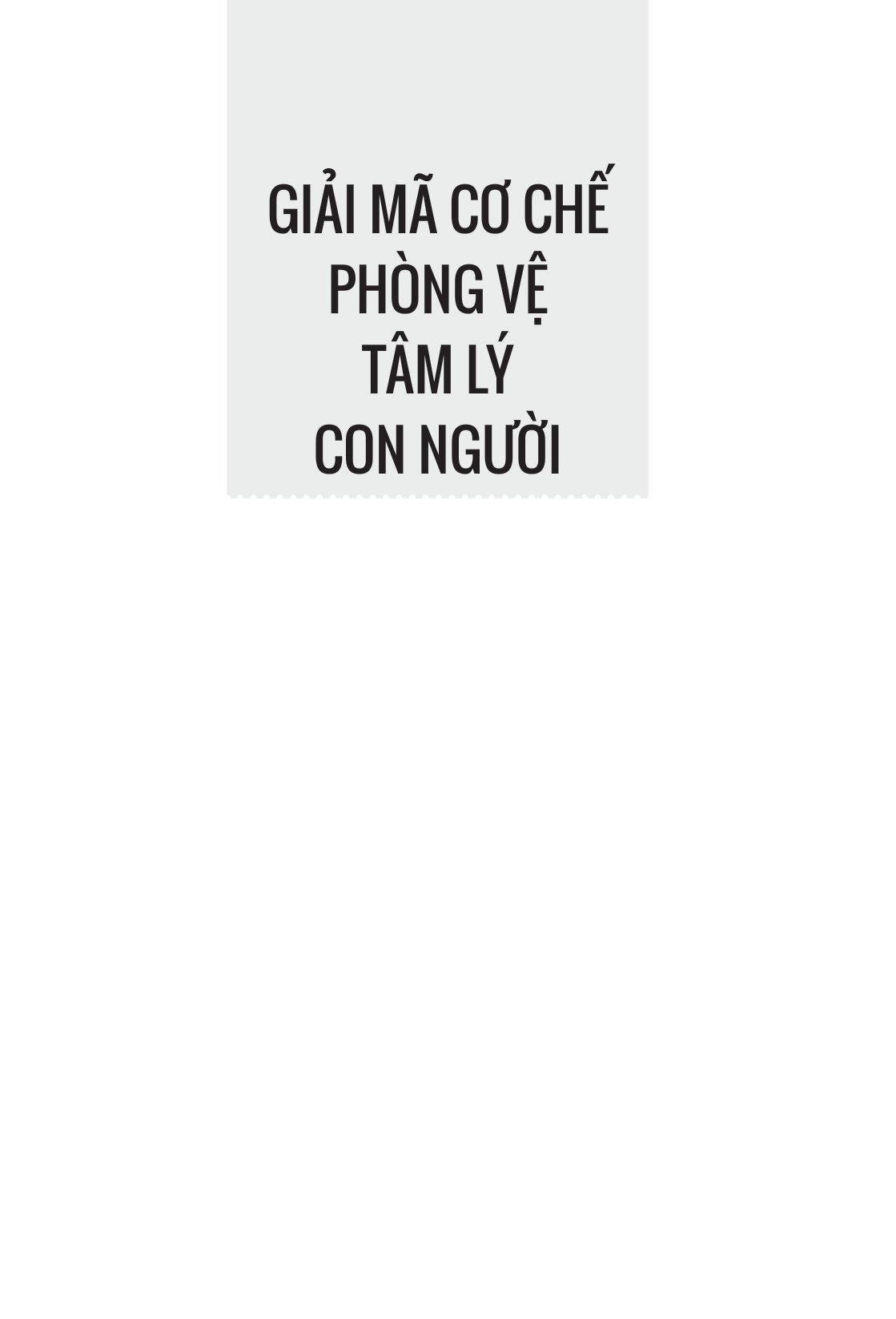 giải mã cơ chế phòng vệ tâm lý con người - Ảnh 2