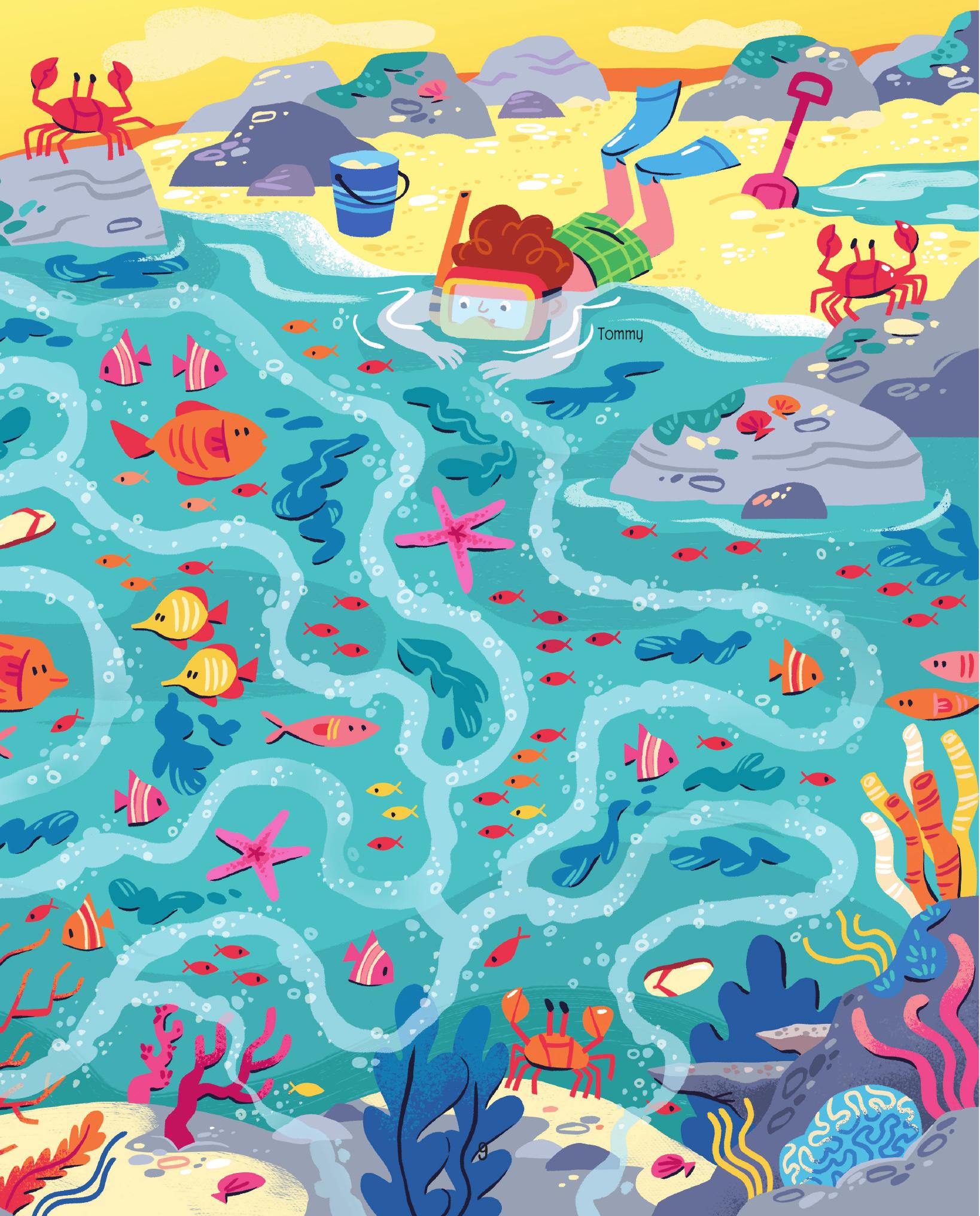 giải mã mê cung - phát triển iq - đại dương - Ảnh 10