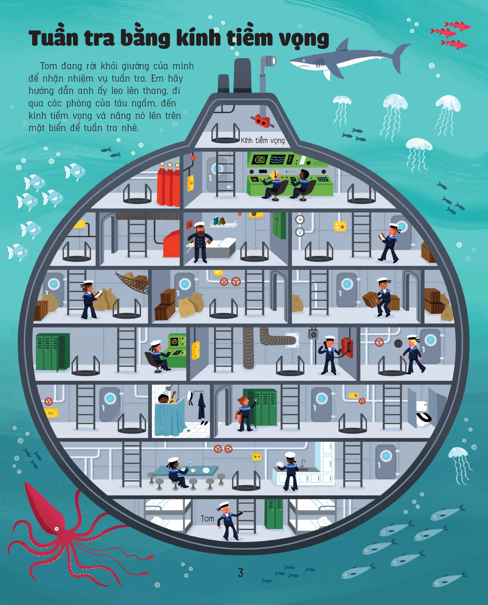 giải mã mê cung - phát triển iq - đại dương - Ảnh 4