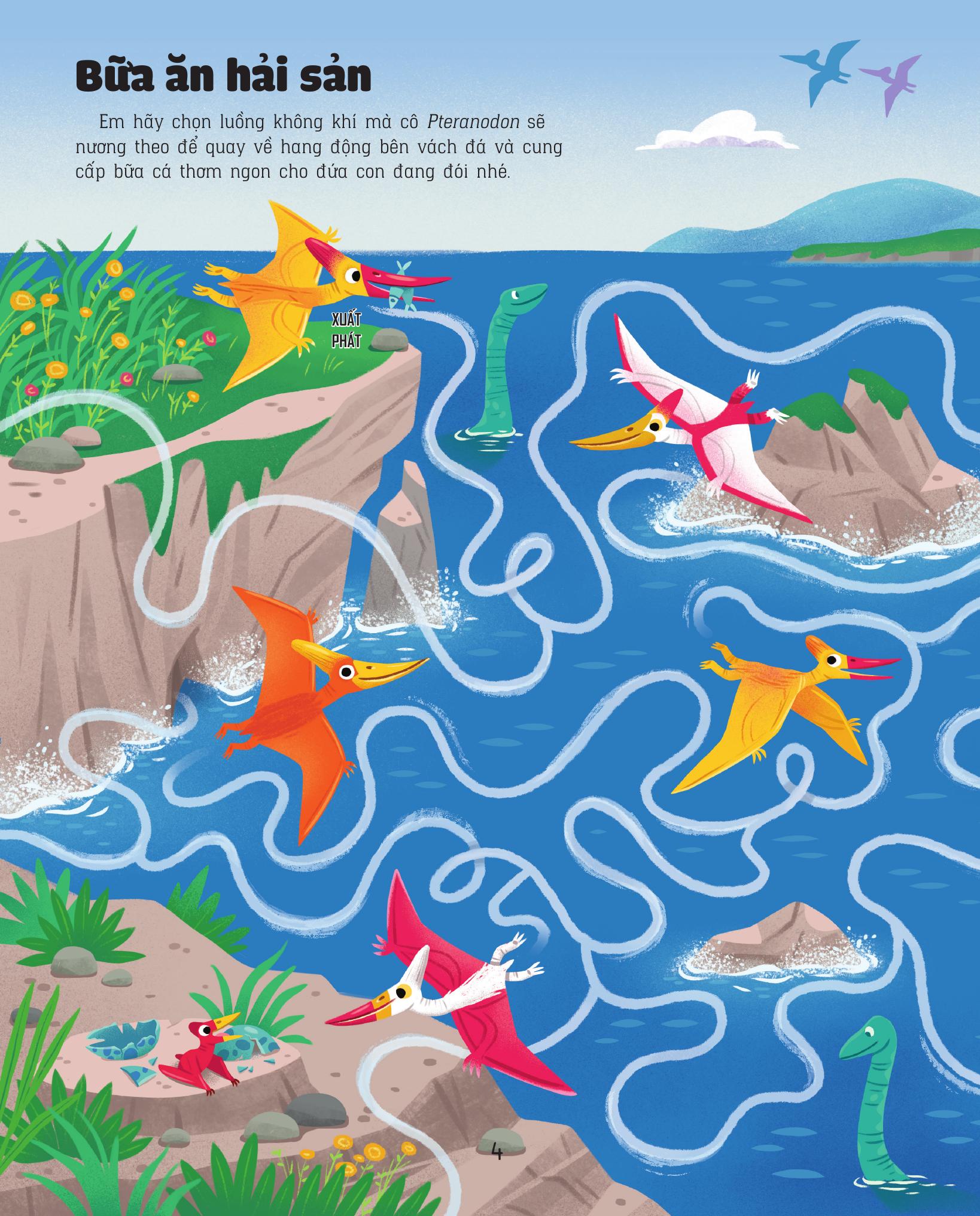 giải mã mê cung - phát triển iq - khủng long - Ảnh 5