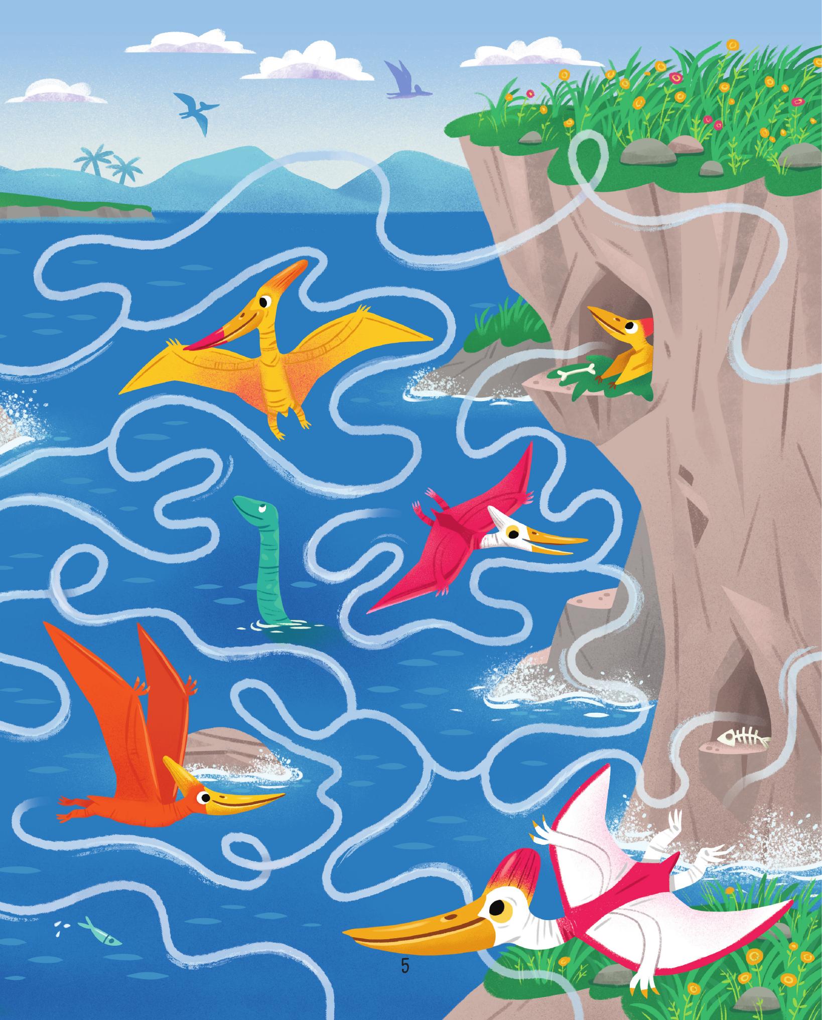 giải mã mê cung - phát triển iq - khủng long - Ảnh 6