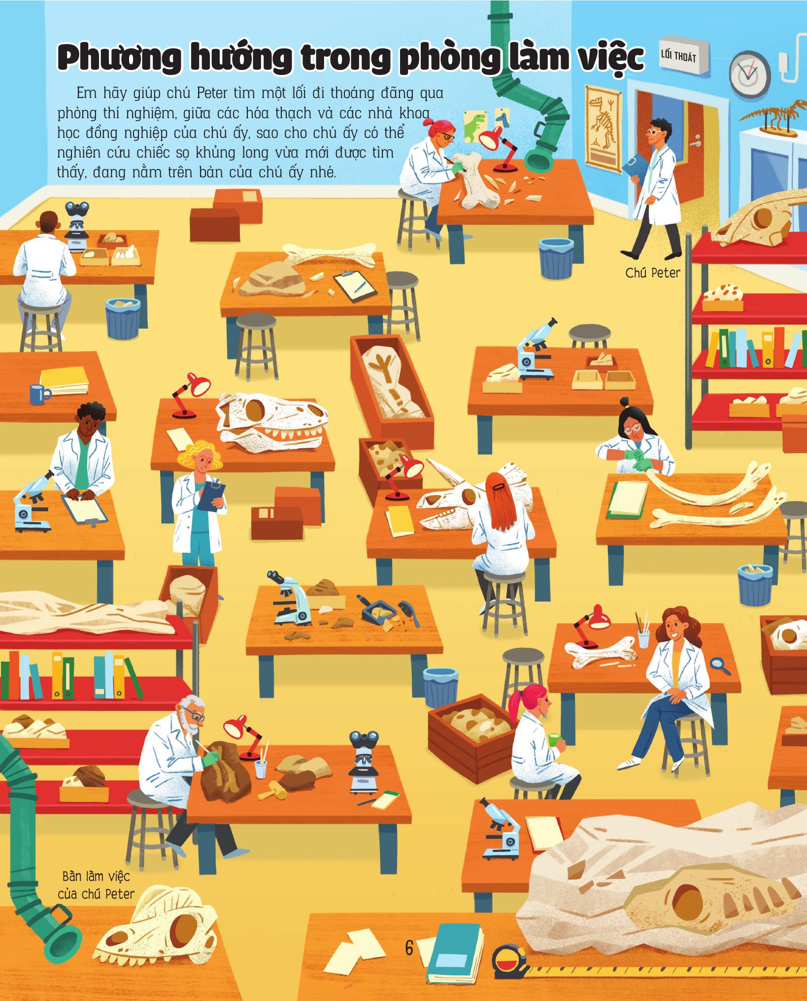 giải mã mê cung - phát triển iq - khủng long - Ảnh 7