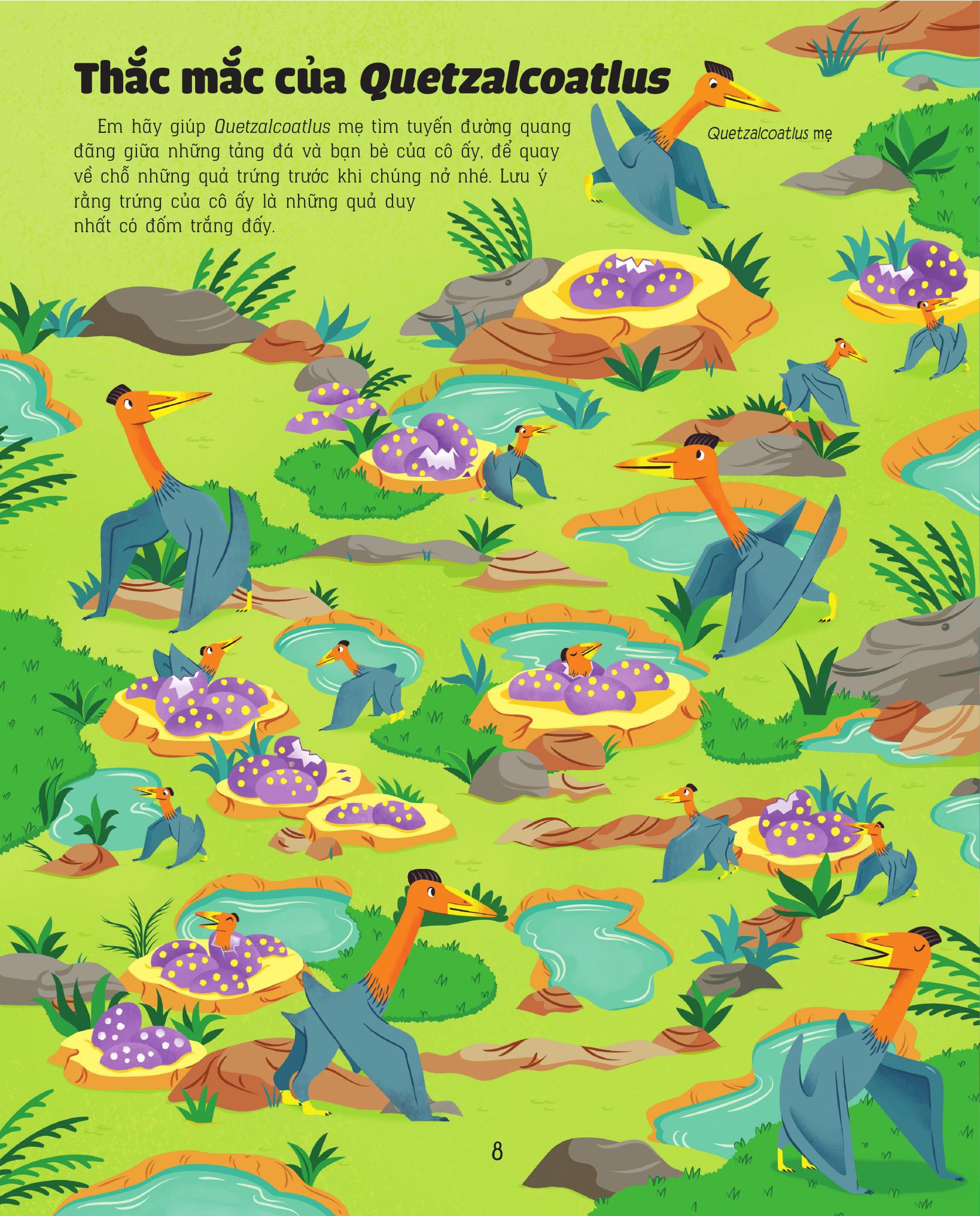 giải mã mê cung - phát triển iq - khủng long - Ảnh 9