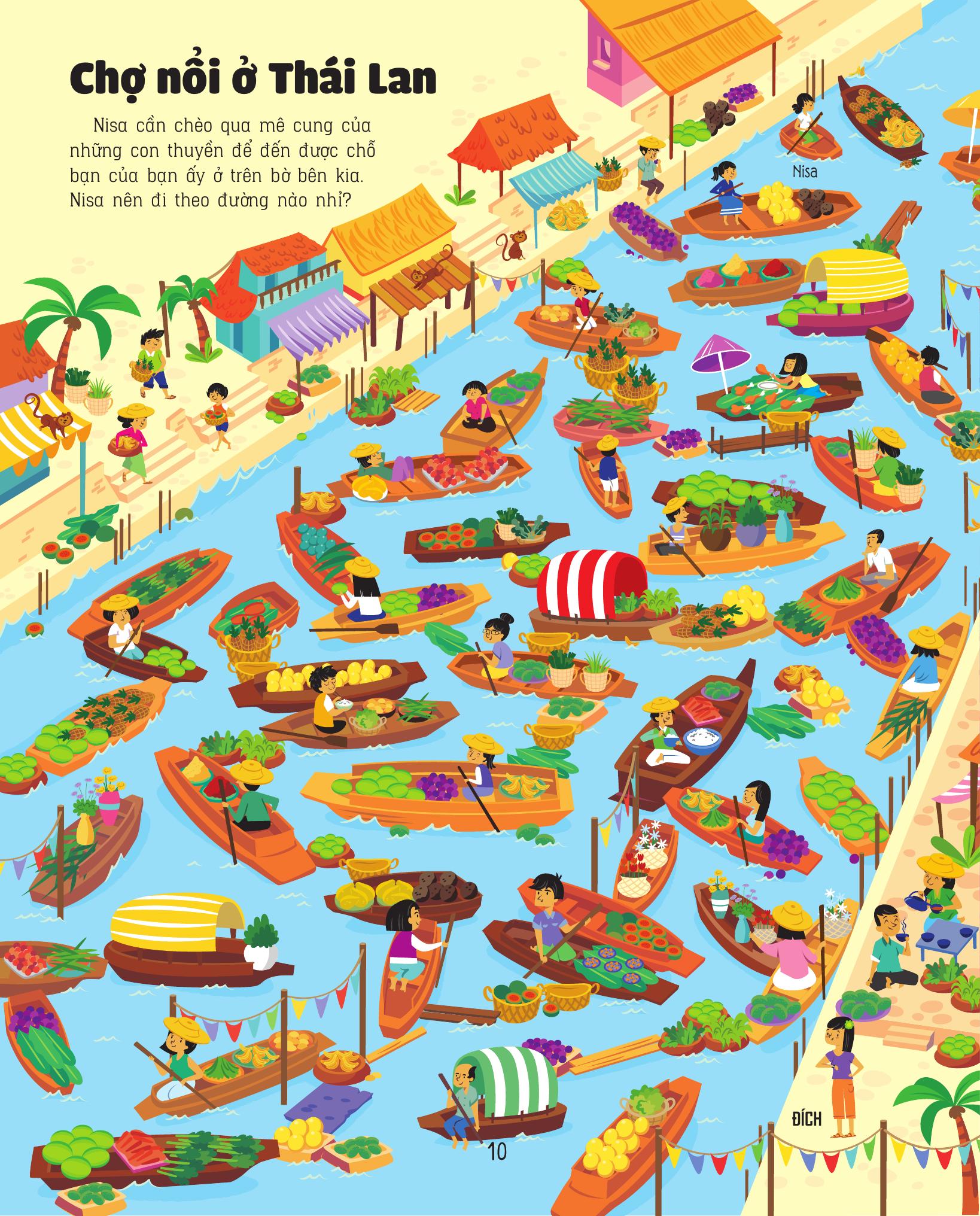 Giải Mã Mê Cung - Phát Triển IQ - Vòng Quanh Thế Giới - Ảnh 12