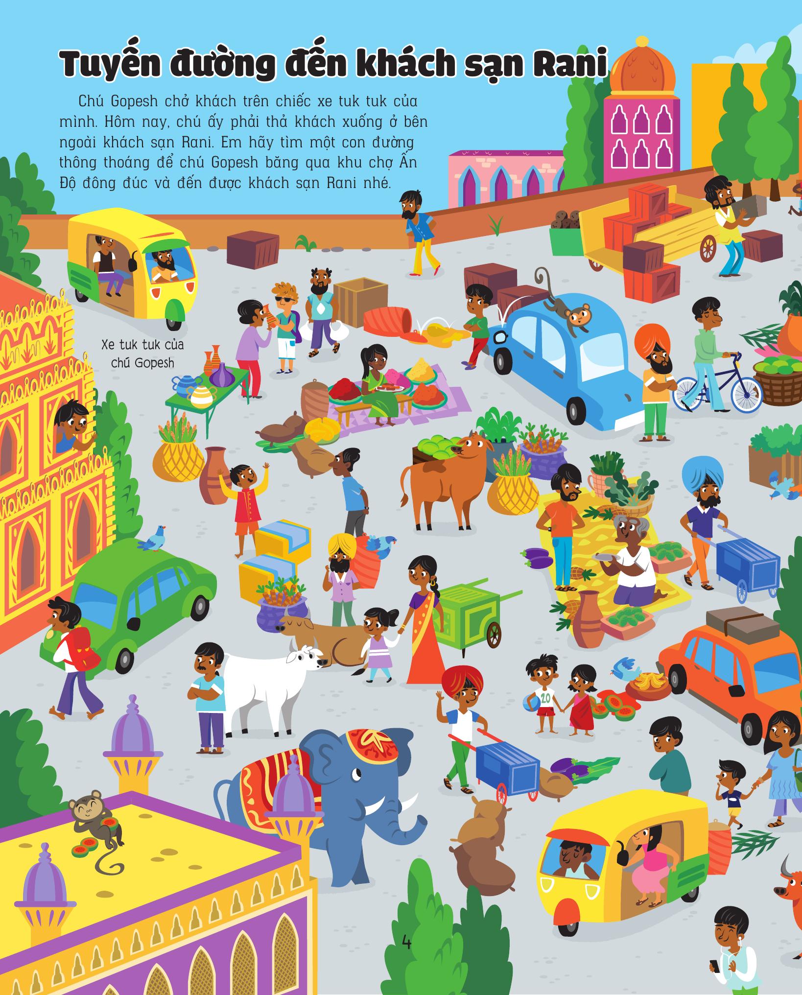 Giải Mã Mê Cung - Phát Triển IQ - Vòng Quanh Thế Giới - Ảnh 6