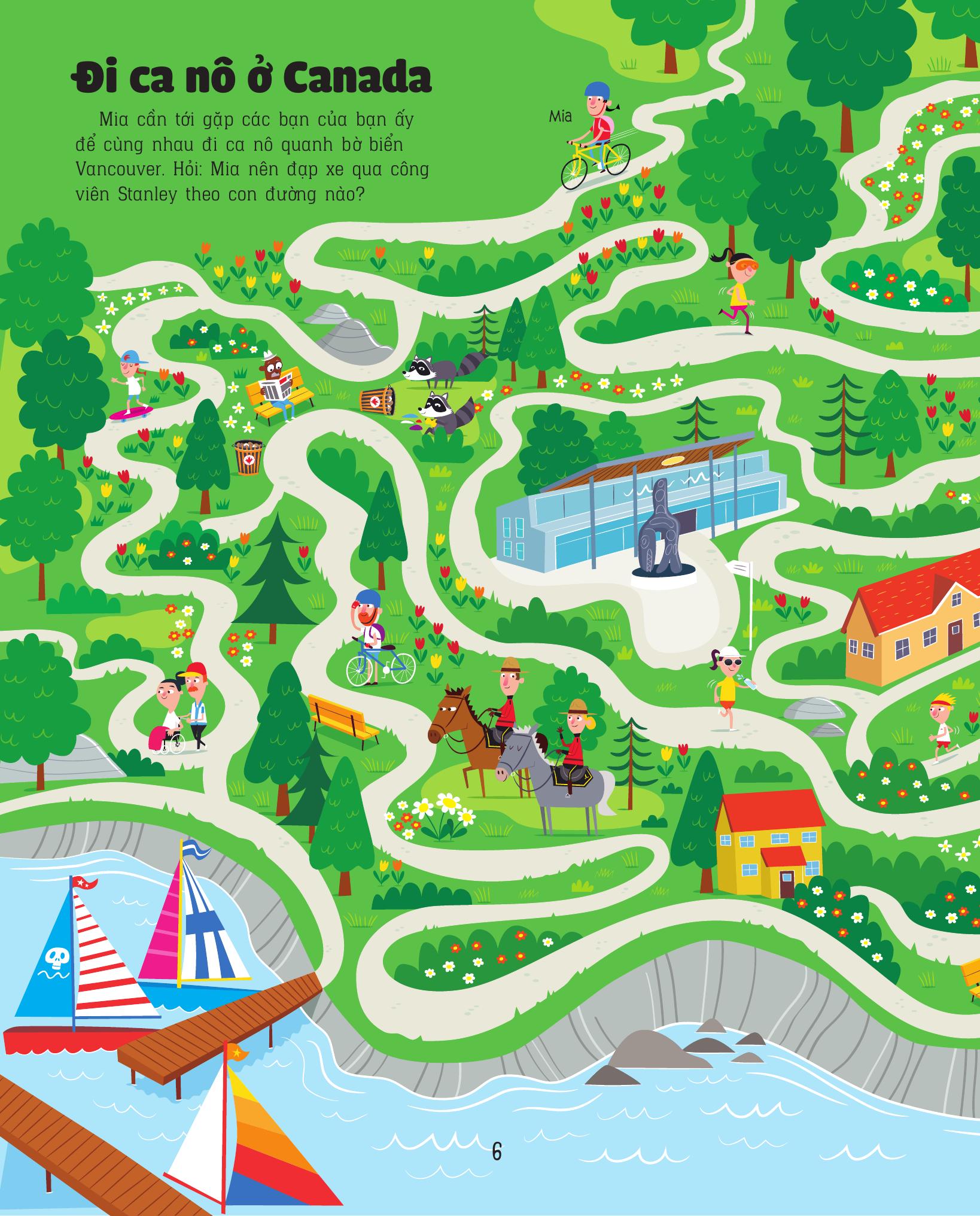 Giải Mã Mê Cung - Phát Triển IQ - Vòng Quanh Thế Giới - Ảnh 8