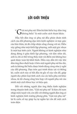 giải mã phụ nữ - đàn bà khó hiểu hay đàn ông không hiểu? - Ảnh 10
