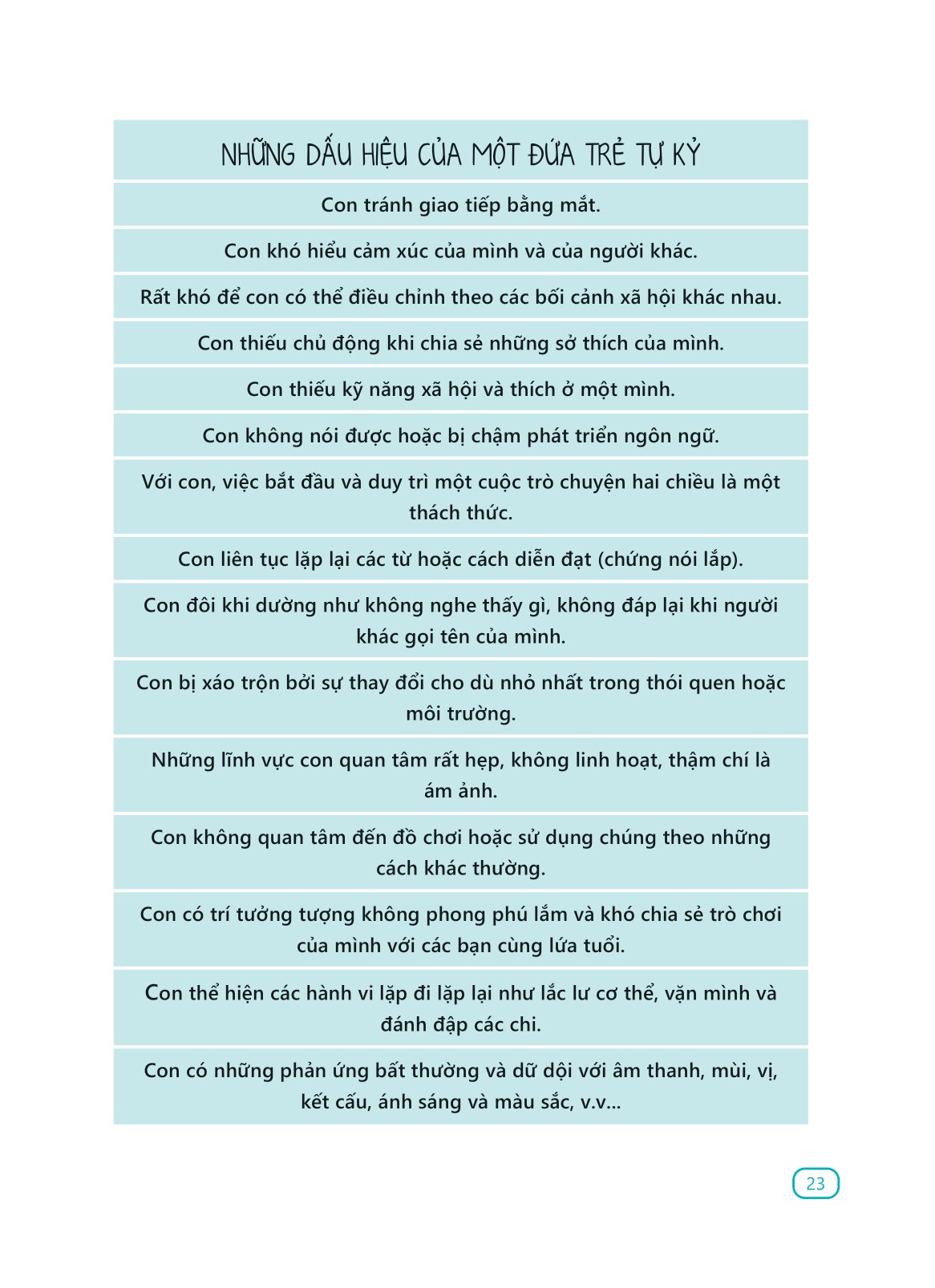 giải mã trẻ tự kỷ - con không phải đứa trẻ kỳ lạ đâu - Ảnh 8