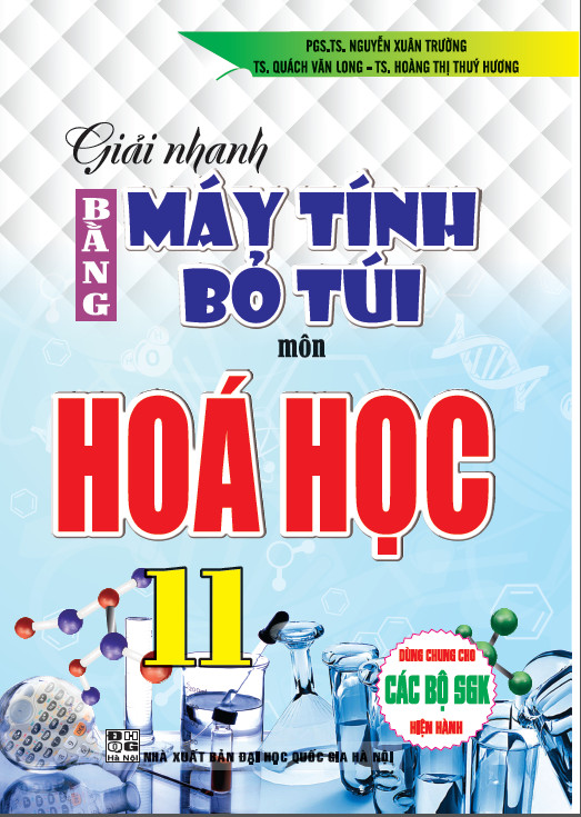 giải nhanh bằng máy tính bỏ túi môn hoá học 11 (dùng chung cho các bộ sgk hiện hành) - Ảnh 2