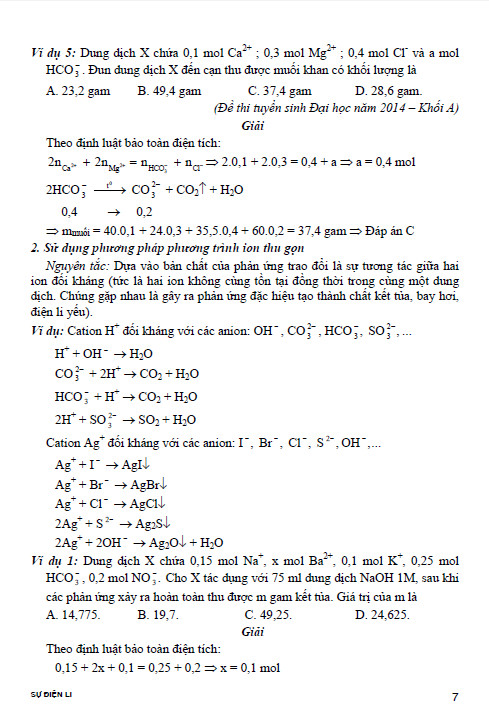 giải nhanh bằng máy tính bỏ túi môn hoá học 11 (dùng chung cho các bộ sgk hiện hành) - Ảnh 6