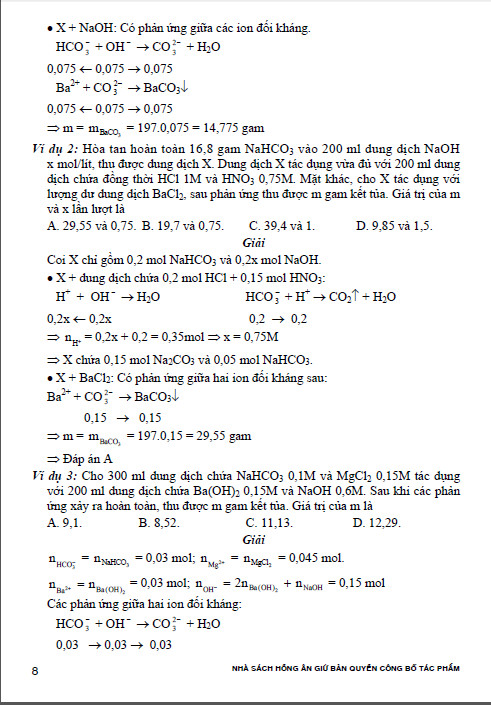 giải nhanh bằng máy tính bỏ túi môn hoá học 11 (dùng chung cho các bộ sgk hiện hành) - Ảnh 7