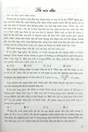 giải quyết bài tập lí thuyết khó trong đề thi thpt quốc gia môn hóa học - Ảnh 3