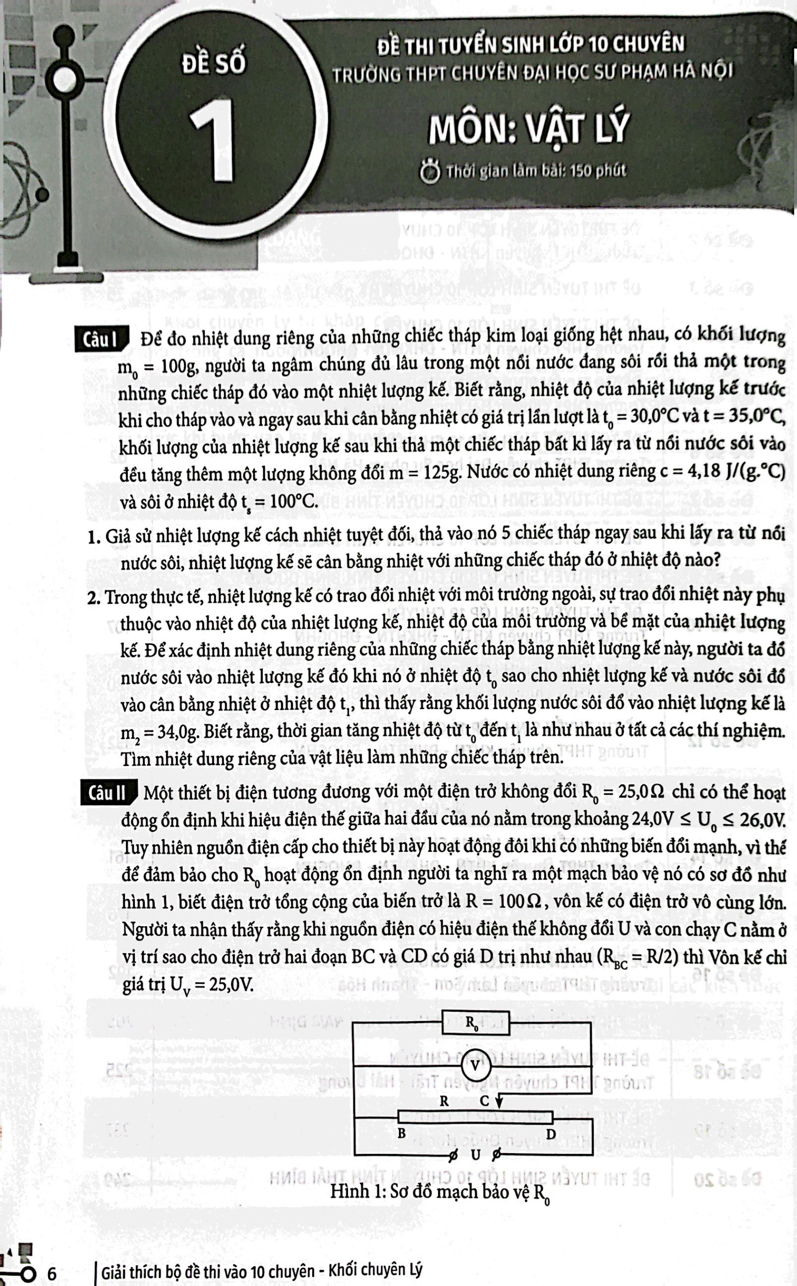 giải thích bộ đề thi vào 10 chuyên - khối chuyên lý - Ảnh 7