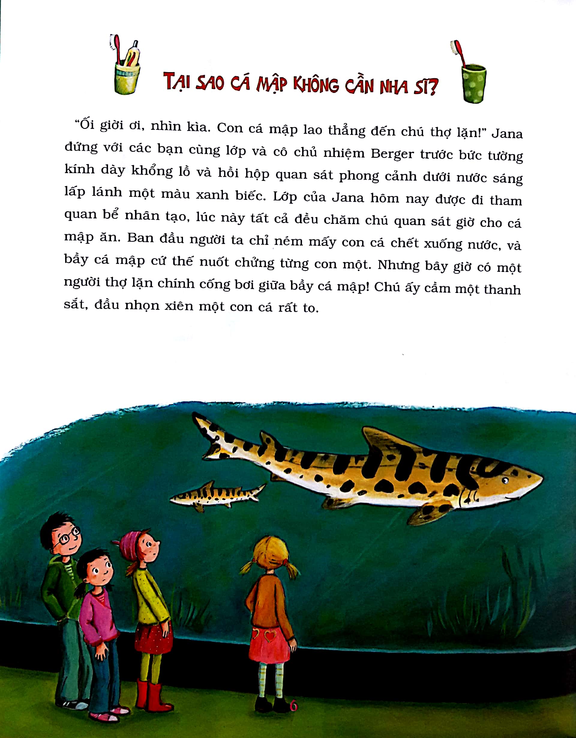 giải thích giùm em - tại sao cá mập không cần nha sĩ? - Ảnh 2