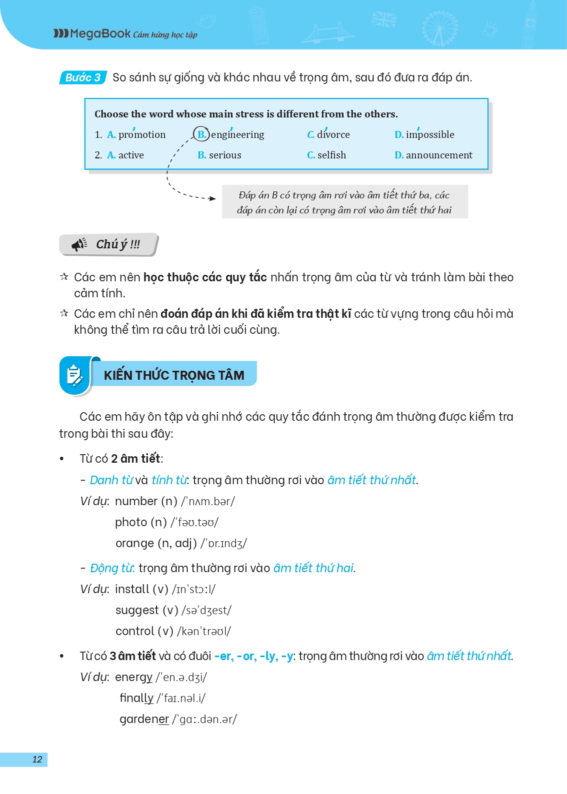 giải thích và ôn luyện chuyên đề tiếng anh thi vào lớp 6 trường thcs chất lượng cao - Ảnh 13