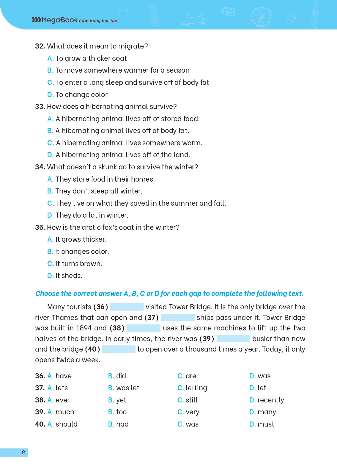 giải thích và ôn luyện chuyên đề tiếng anh thi vào lớp 6 trường thcs chất lượng cao - Ảnh 9