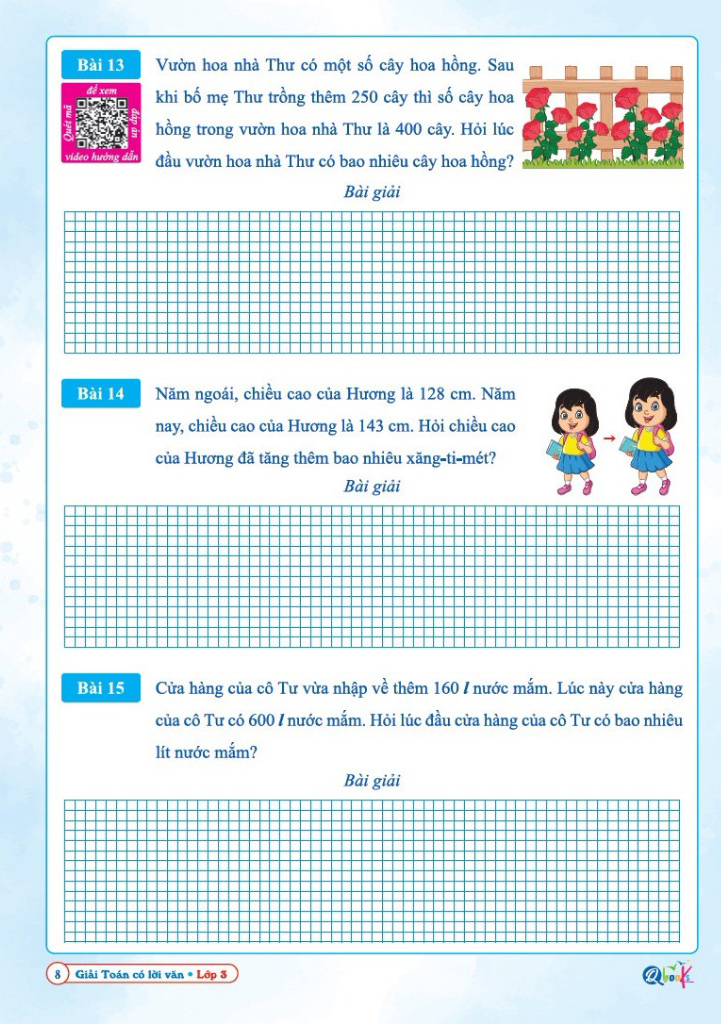 giải toán có lời văn lớp 3 - Ảnh 10