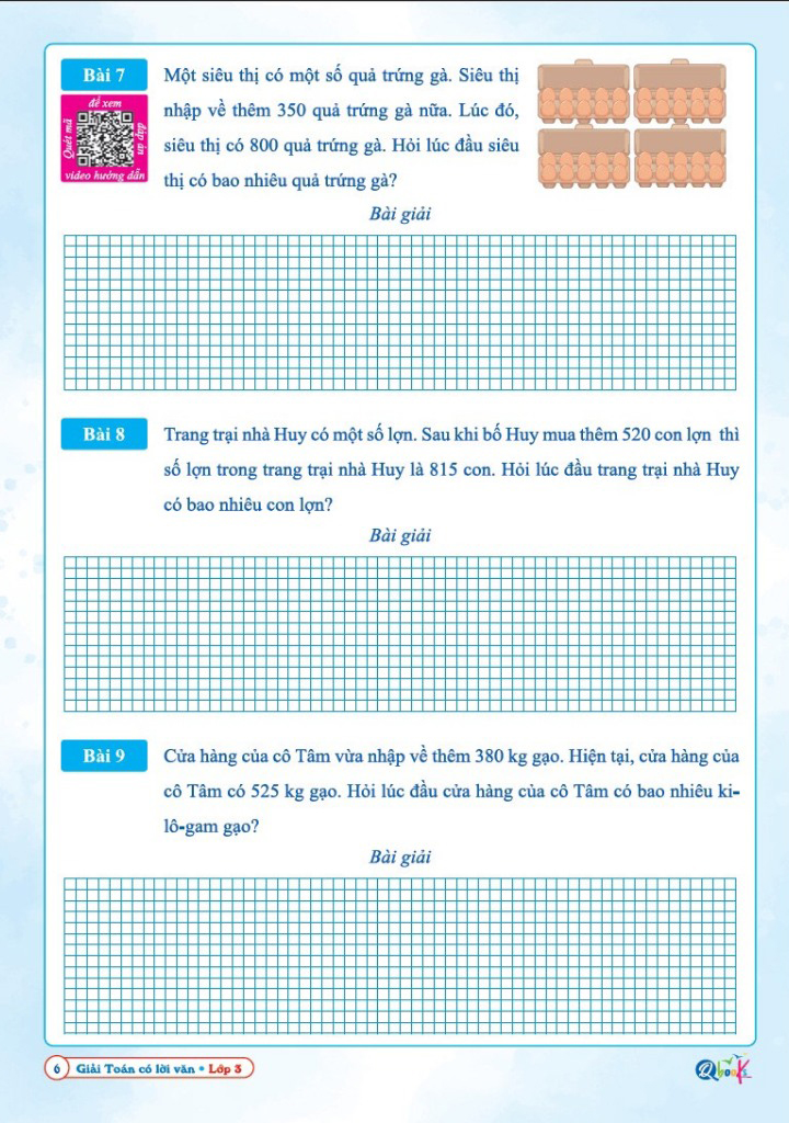 giải toán có lời văn lớp 3 - Ảnh 8