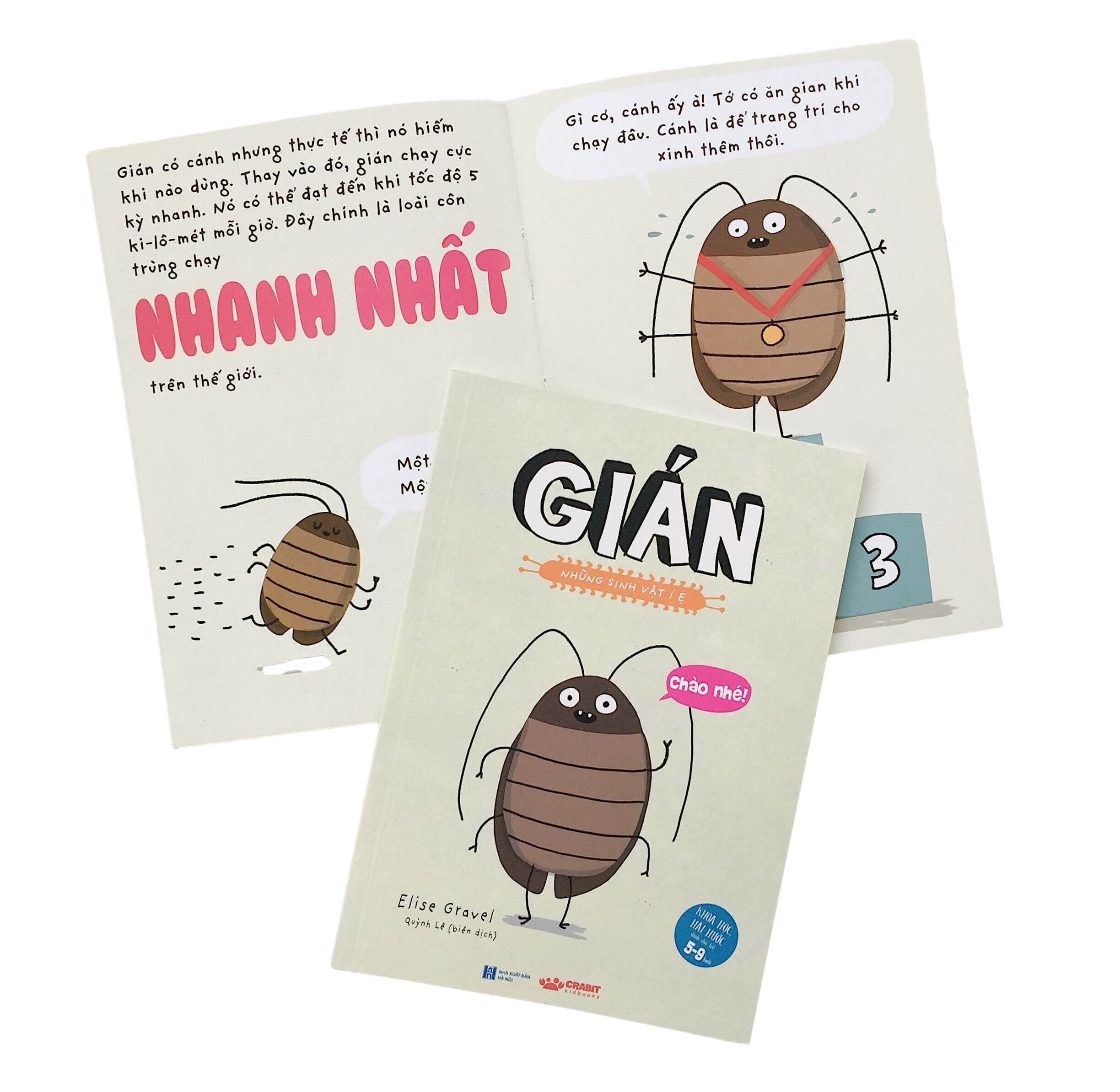 gián - những sinh vật í ẹ (khoa học hài hước dành cho trẻ 5-9 tuổi) (tái bản 2023) - Ảnh 3