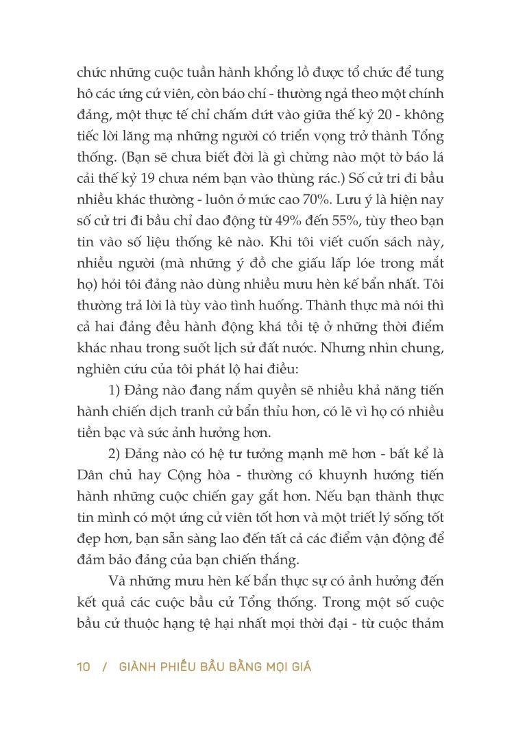 giành phiếu bầu bằng mọi giá - Ảnh 9