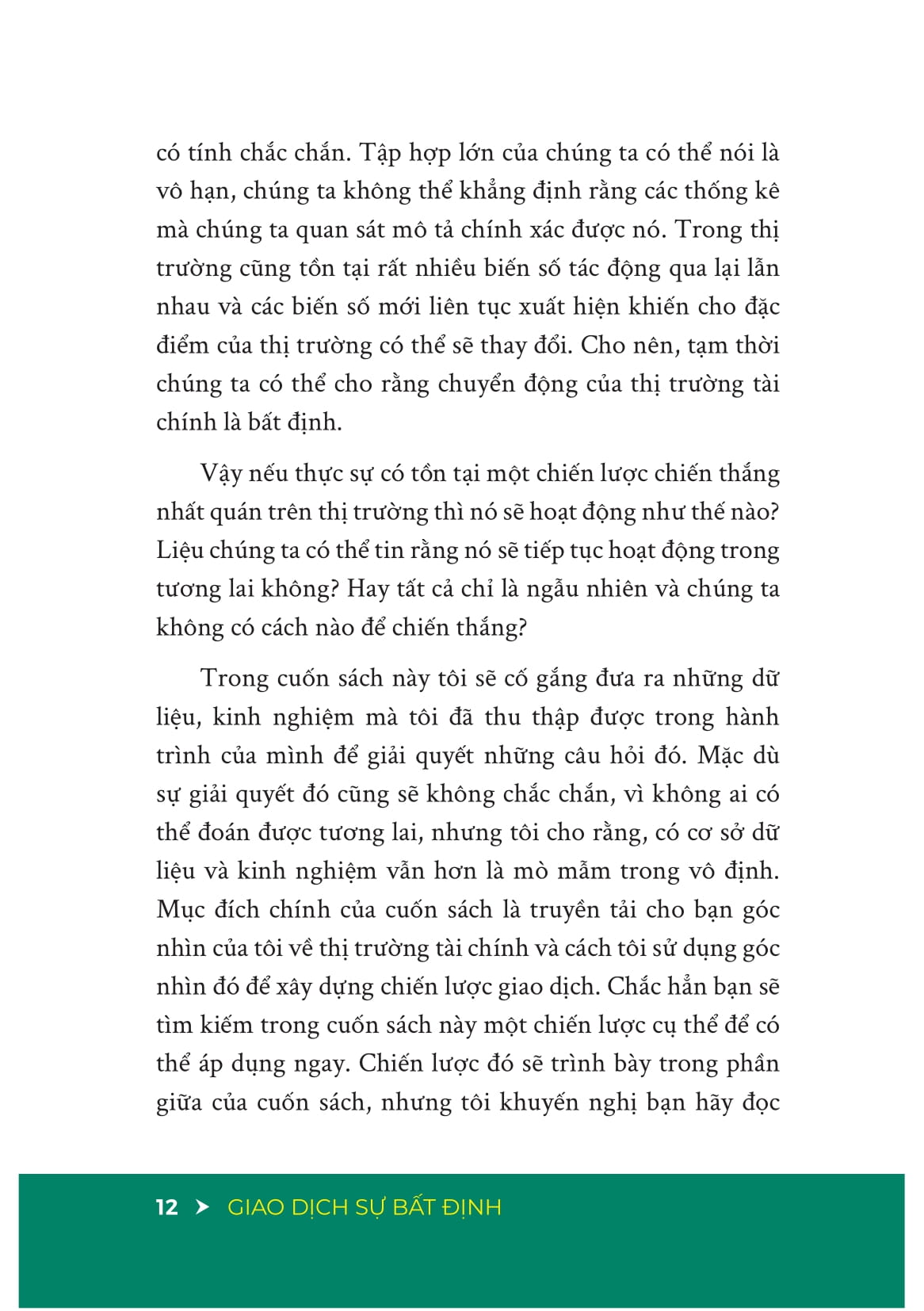 giao dịch sự bất định - phương pháp đầu tư thực chiến trong môi trường đầy ngẫu nhiên của thị trường tài chính - Ảnh 10