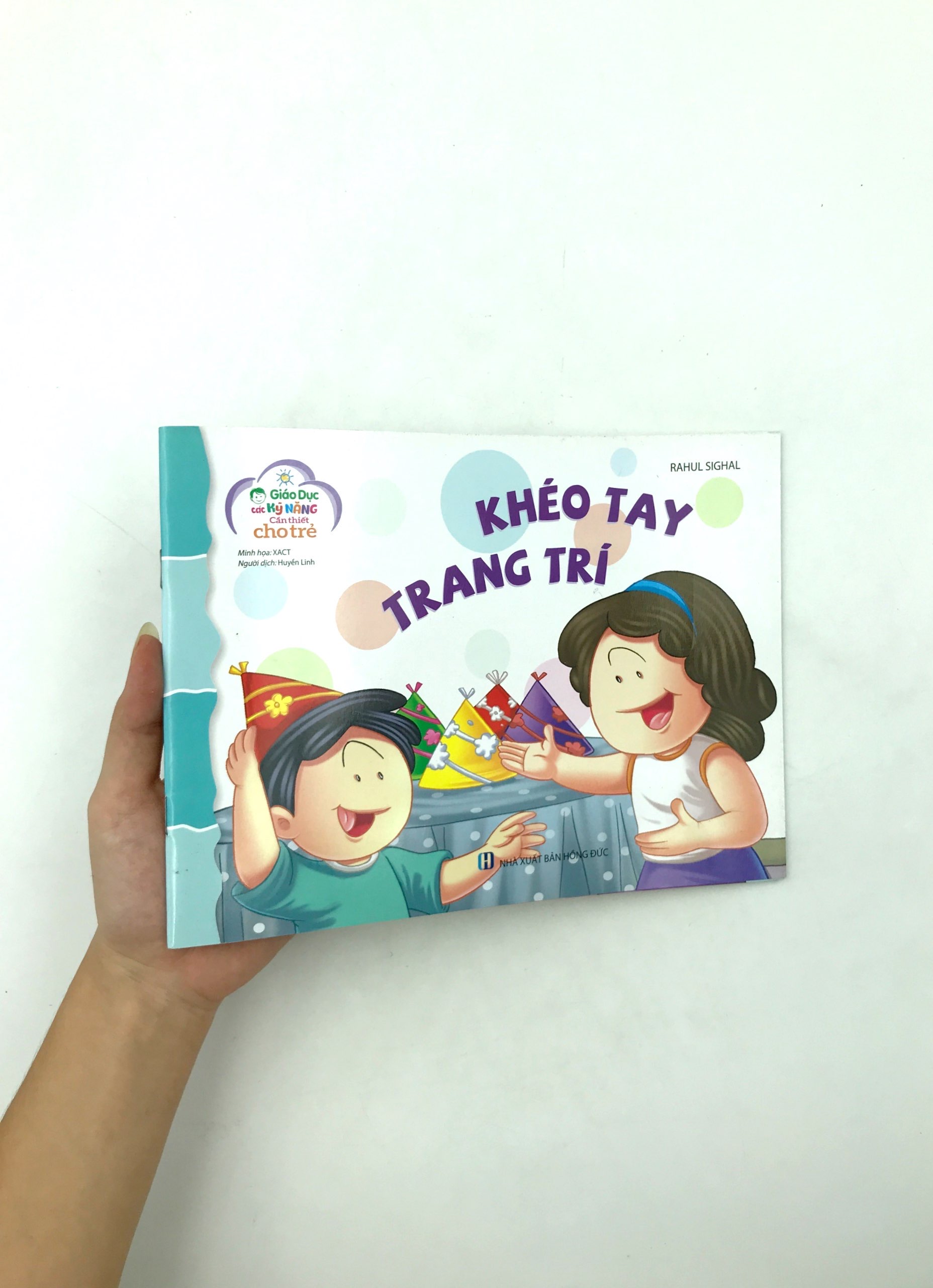 giáo dục các kỹ năng cần thiết cho trẻ - khéo tay trang trí - Ảnh 10