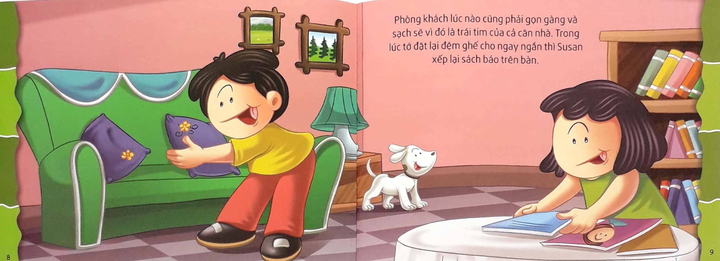 giáo dục các kỹ năng cần thiết cho trẻ - sắp xếp nhà cửa thật là vui - Ảnh 9