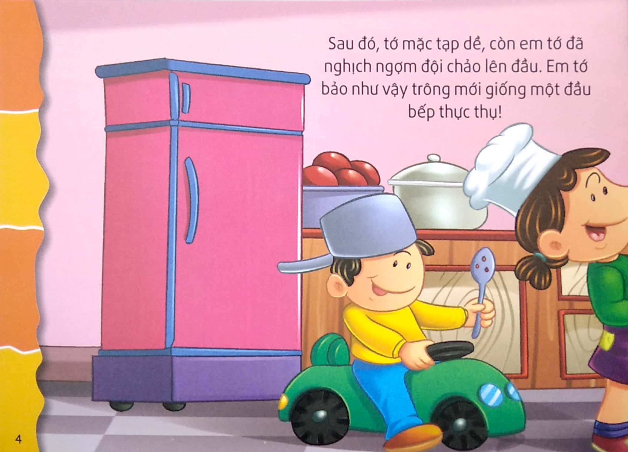 giáo dục các kỹ năng cần thiết cho trẻ - vào bếp học nấu ăn - Ảnh 5