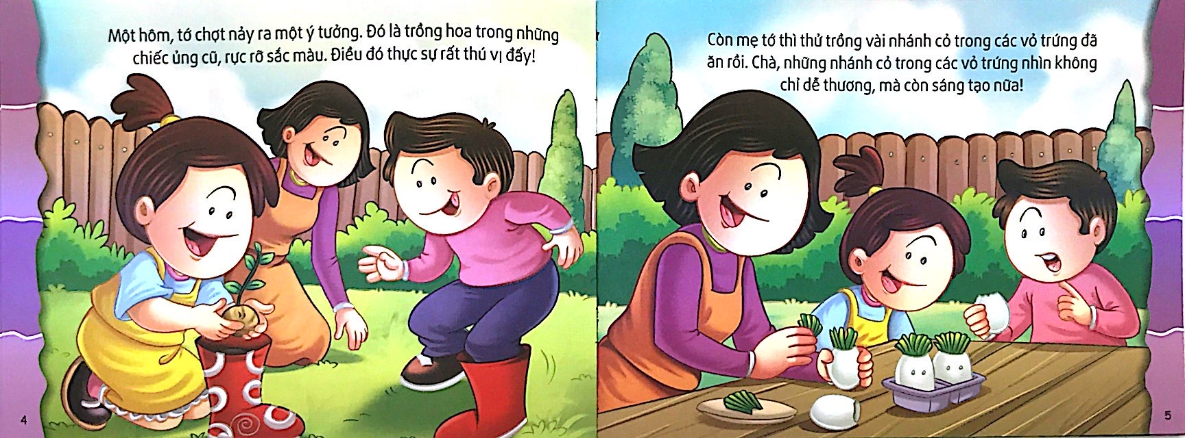 giáo dục các kỹ năng cần thiết cho trẻ - vui trồng cây - Ảnh 4