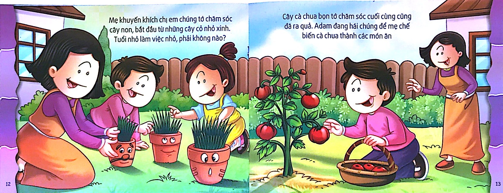 giáo dục các kỹ năng cần thiết cho trẻ - vui trồng cây - Ảnh 8