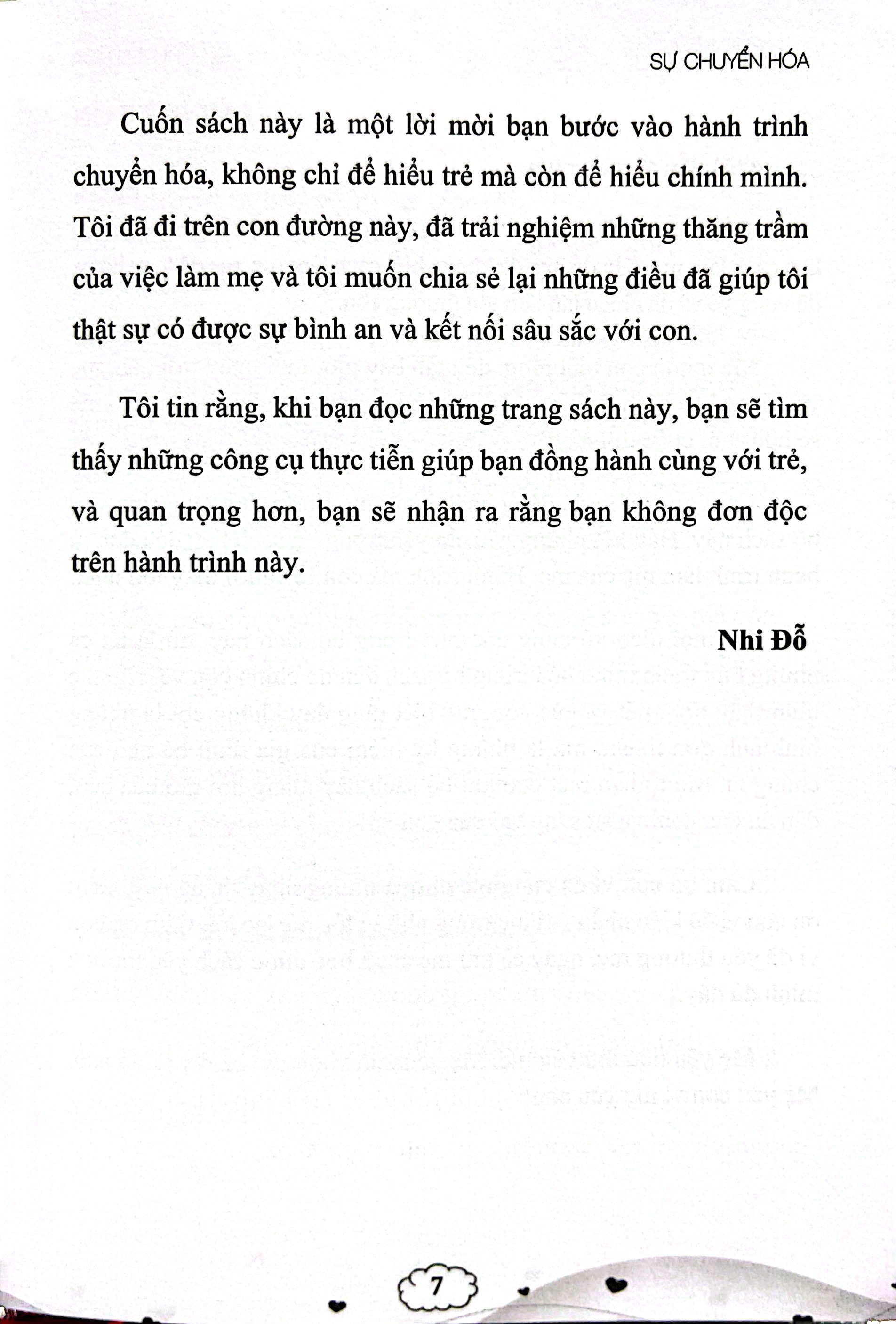 Giáo Dục Chuyển Hoá - Ứng Dụng Trong Hành Trình Nuôi Dạy Trẻ - Sự Chuyển Hoá - Bìa Cứng - Ảnh 7