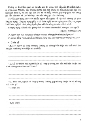 giáo dục đạo đức, kĩ năng sống dành cho học sinh lớp 8 (dùng chung cho các bộ sgk hiện hành) - Ảnh 8