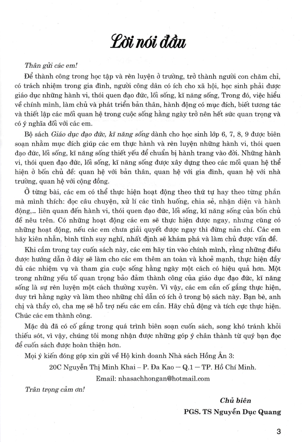 Giáo Dục Đạo Đức, Kĩ Năng Sống Dành Cho Học Sinh Lớp 9 - Ảnh 2