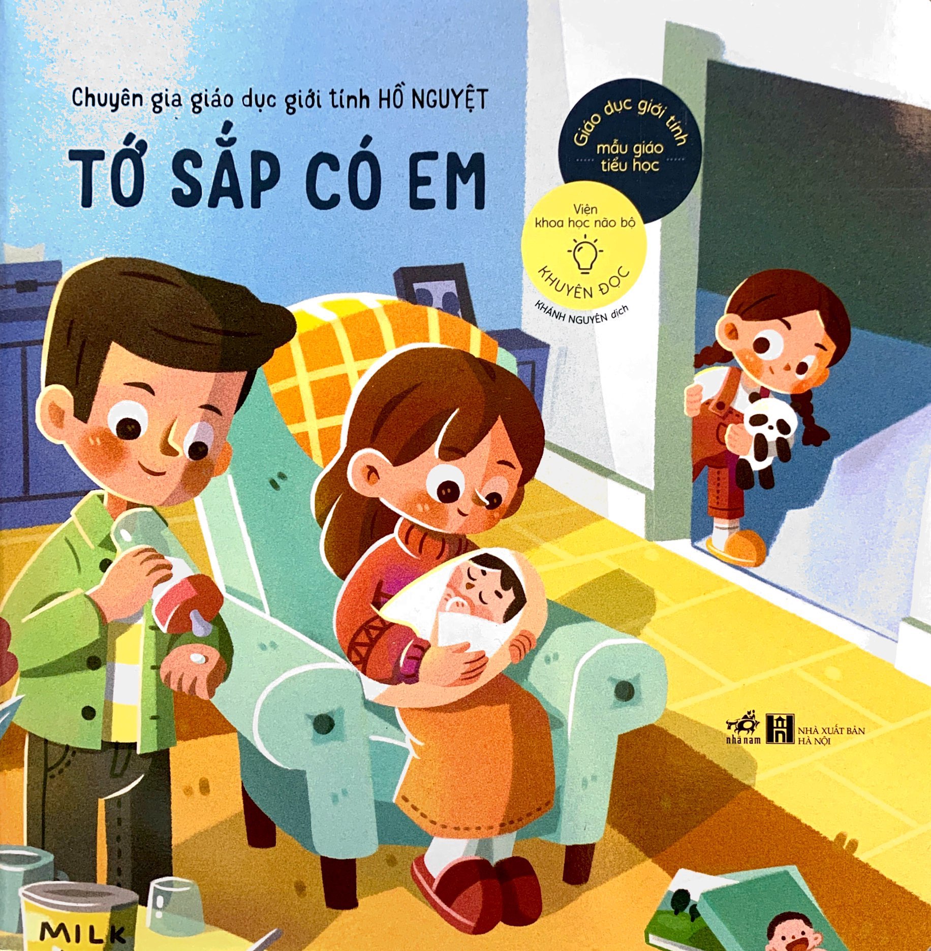 giáo dục giới tính mẫu giáo tiểu học - tớ sắp có em - Ảnh 2