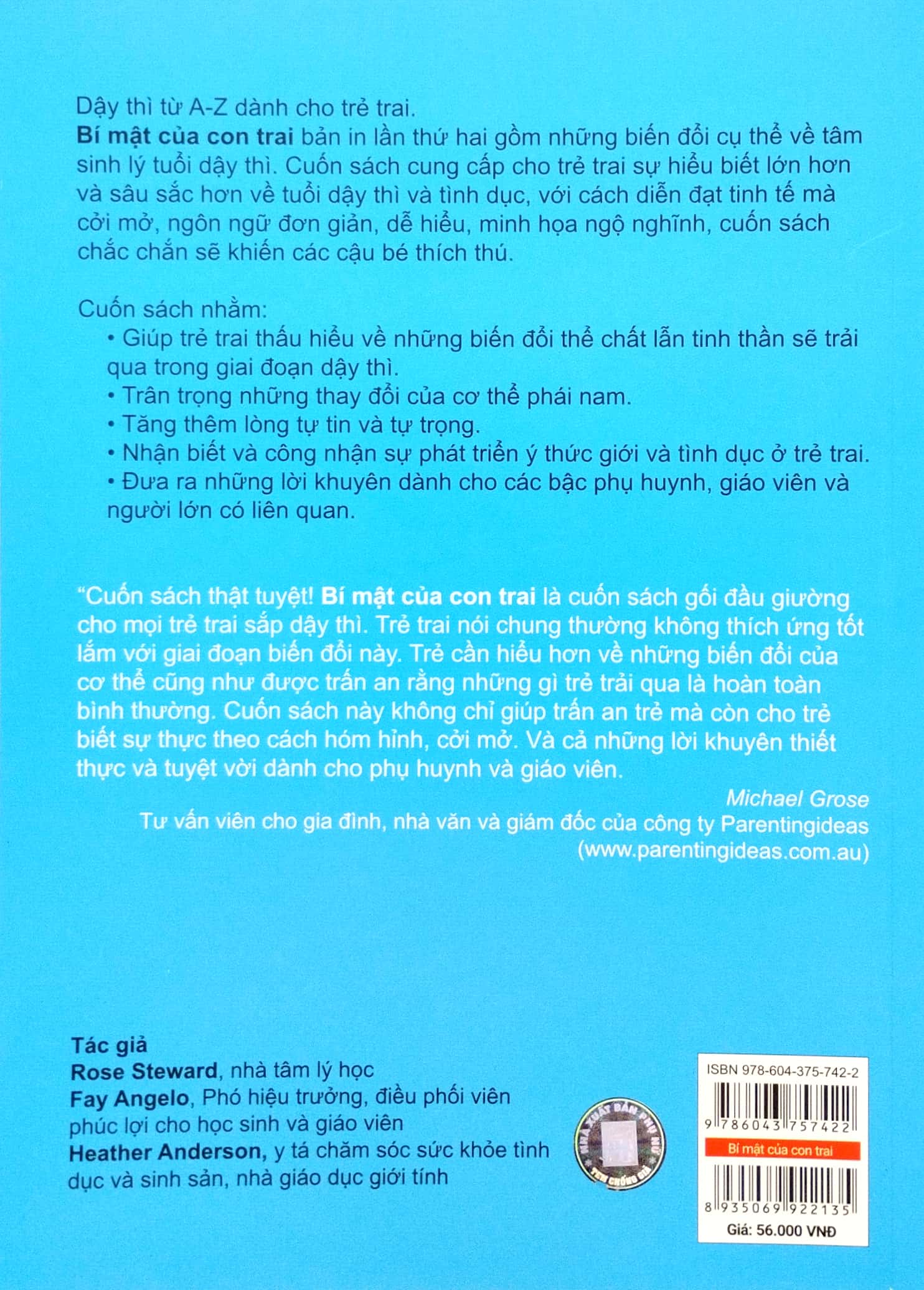 Giao Duc Gioi Tinh Tuoi Day Thi - Bi Mat Cua Con Trai (Tai Ban 2022) - Ảnh 7