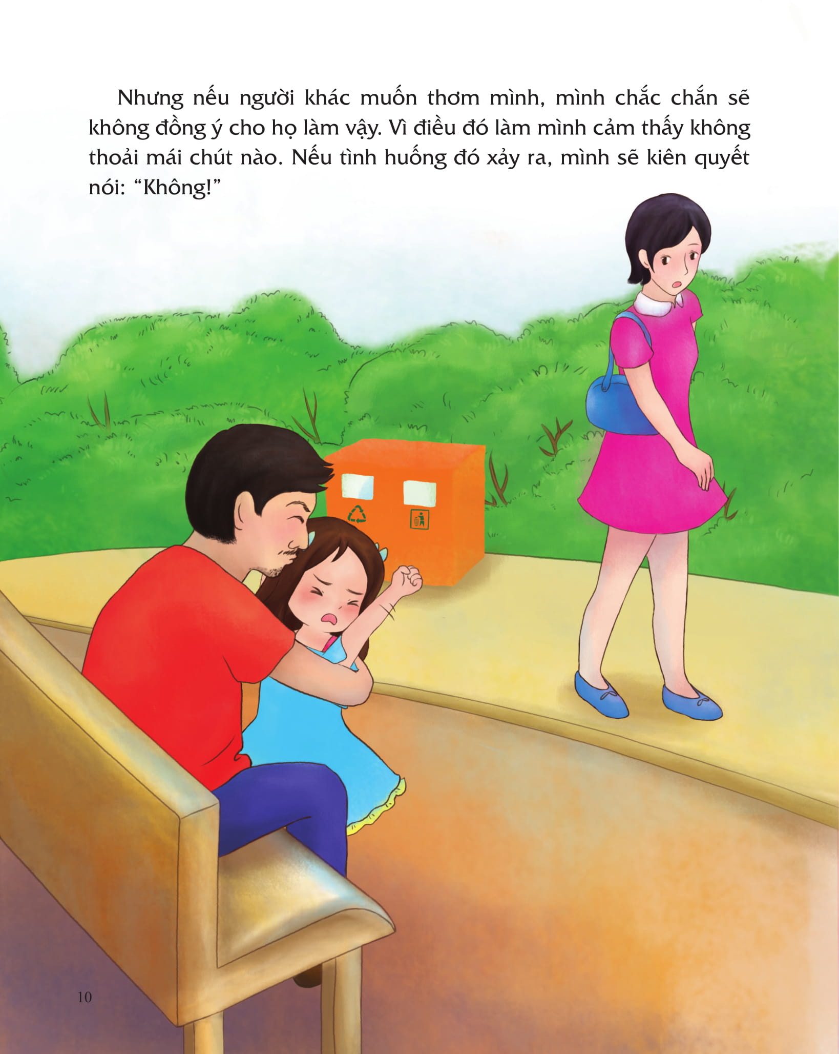 giáo dục giới tính và nhân cách dành cho bé gái - tớ dũng cảm nói không với kẻ xấu! - Ảnh 10