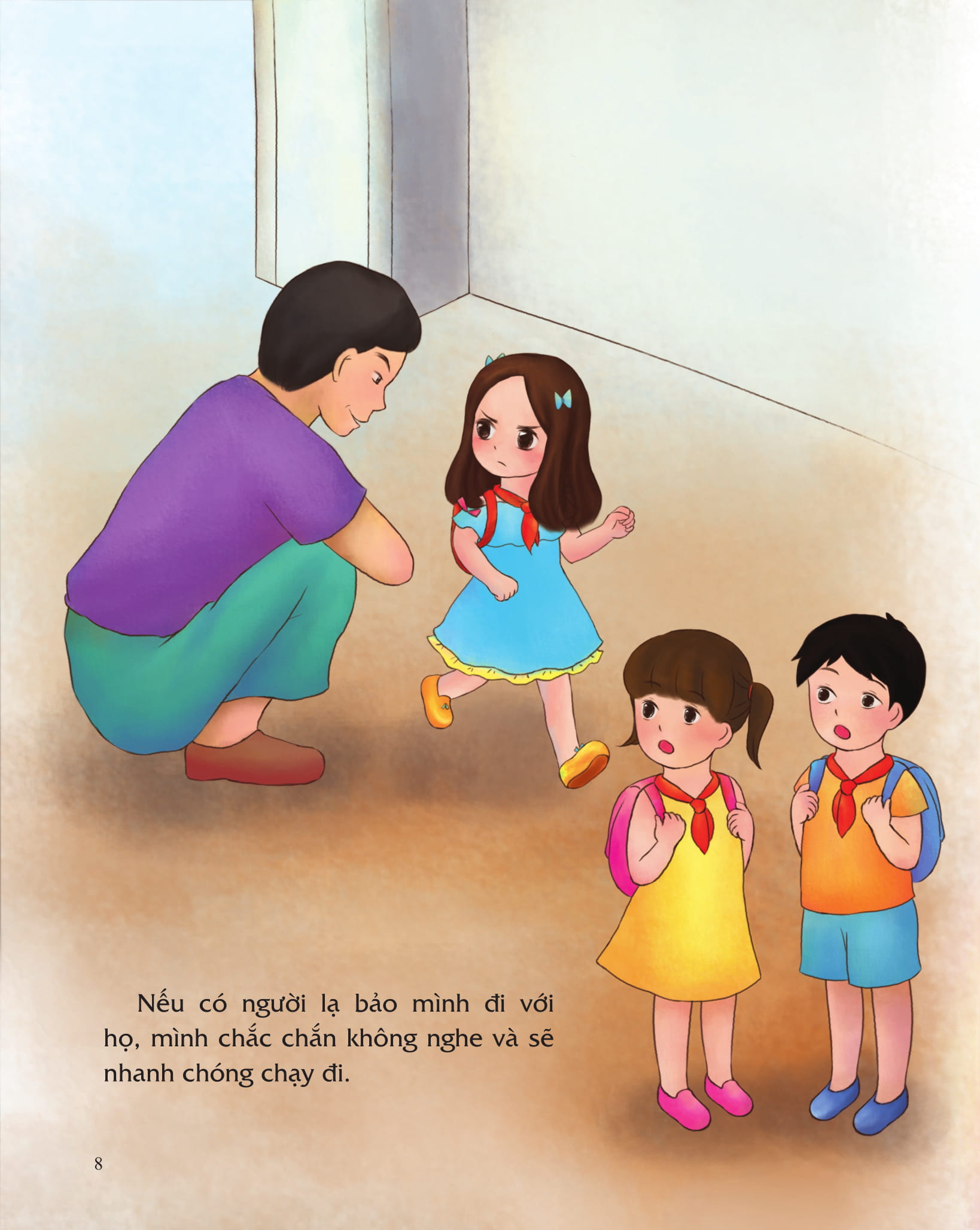 giáo dục giới tính và nhân cách dành cho bé gái - tớ dũng cảm nói không với kẻ xấu! - Ảnh 8