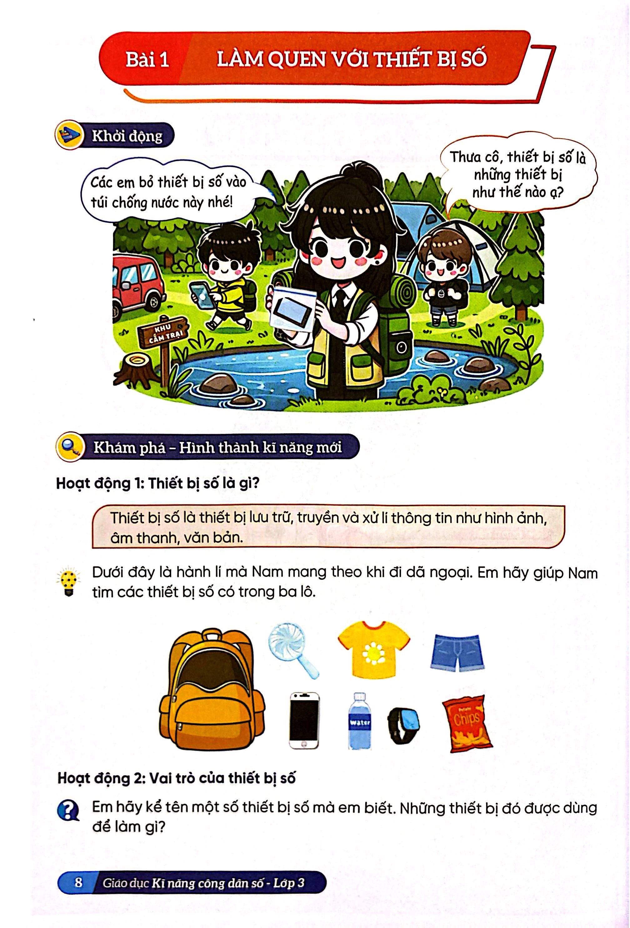 Giáo Dục Kĩ Năng Công Dân Số - Lớp 3 - Ảnh 5