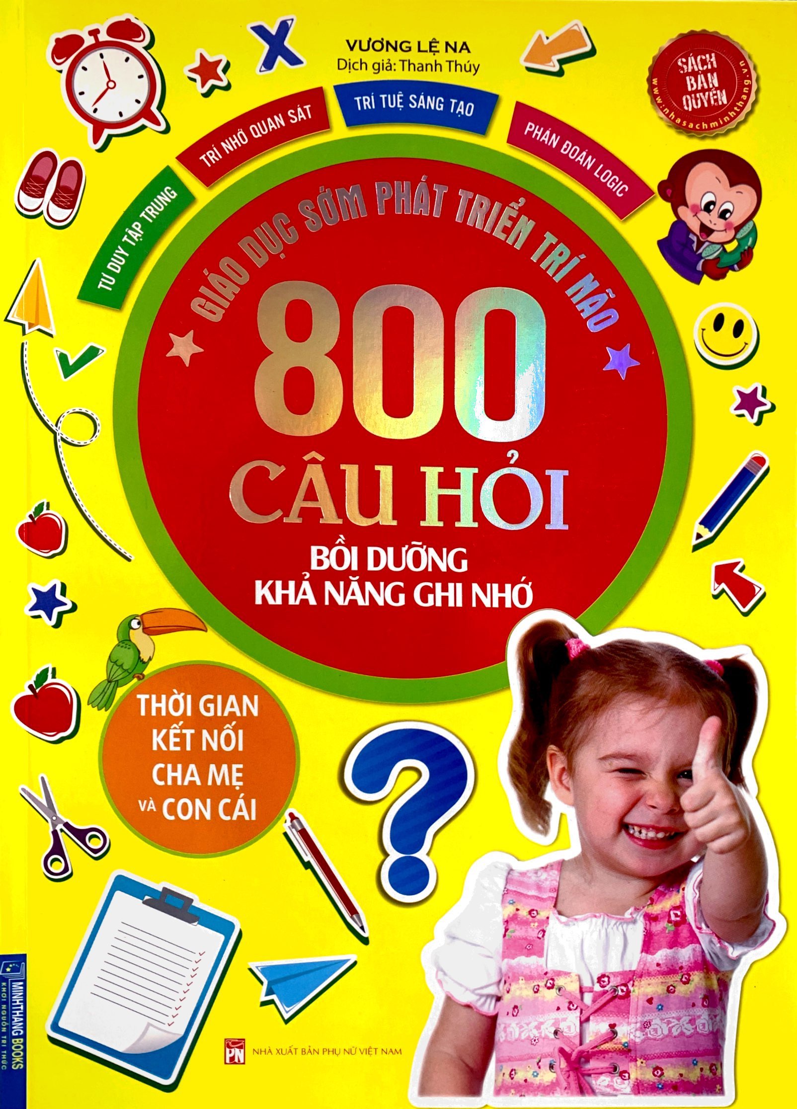 giáo dục sớm phát triển trí não - 800 câu đố - bồi dưỡng khả năng ghi nhớ - Ảnh 2