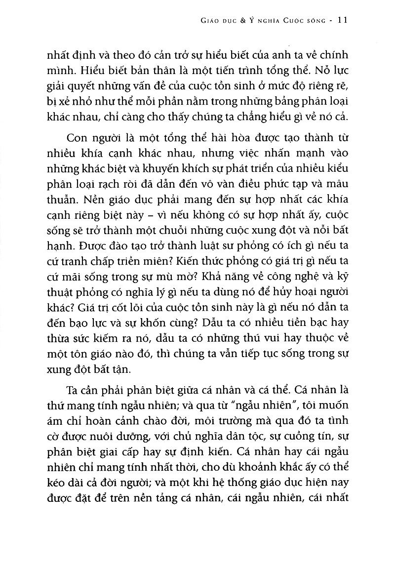 giáo dục và ý nghĩa cuộc sống (tái bản 2022) - Ảnh 7