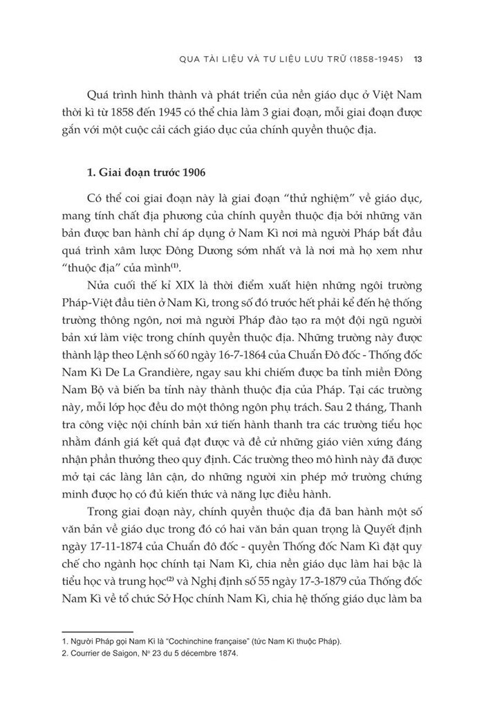 giáo dục việt nam thời kỳ thuộc địa qua tài liệu và tư liệu lưu trữ (1858 - 1945) - Ảnh 10