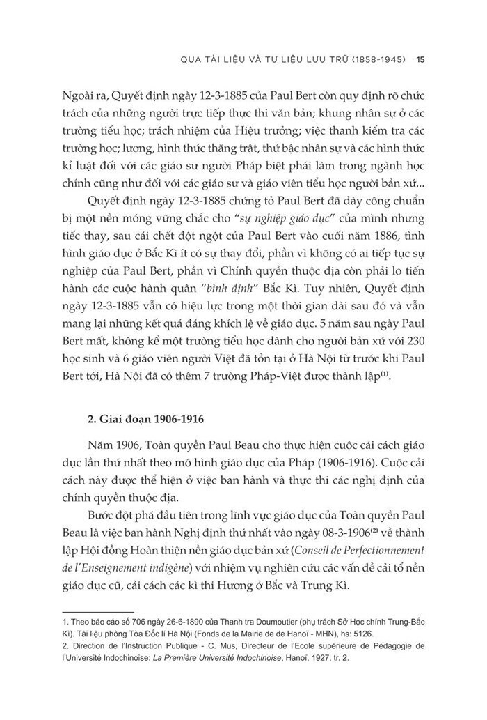 giáo dục việt nam thời kỳ thuộc địa qua tài liệu và tư liệu lưu trữ (1858 - 1945) - Ảnh 12
