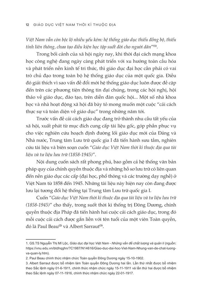 giáo dục việt nam thời kỳ thuộc địa qua tài liệu và tư liệu lưu trữ (1858 - 1945) - Ảnh 9