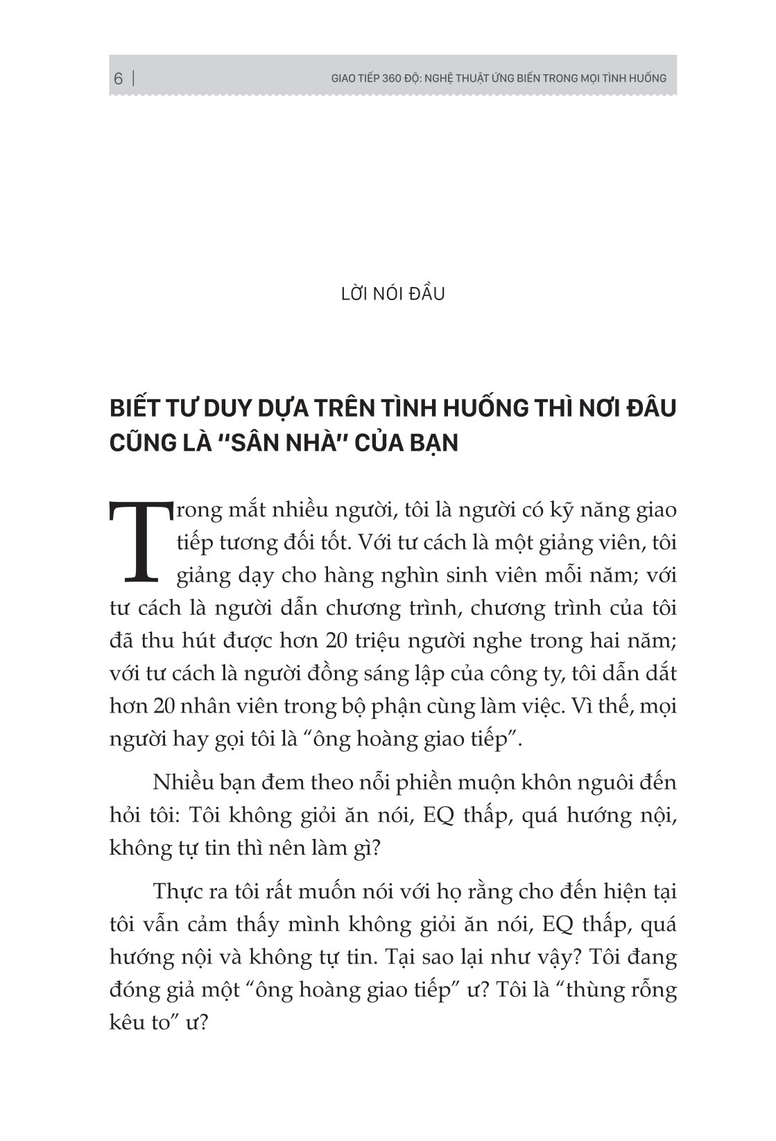 giao tiếp 360 độ - nghệ thuật ứng biến trong mọi tình huống - Ảnh 5