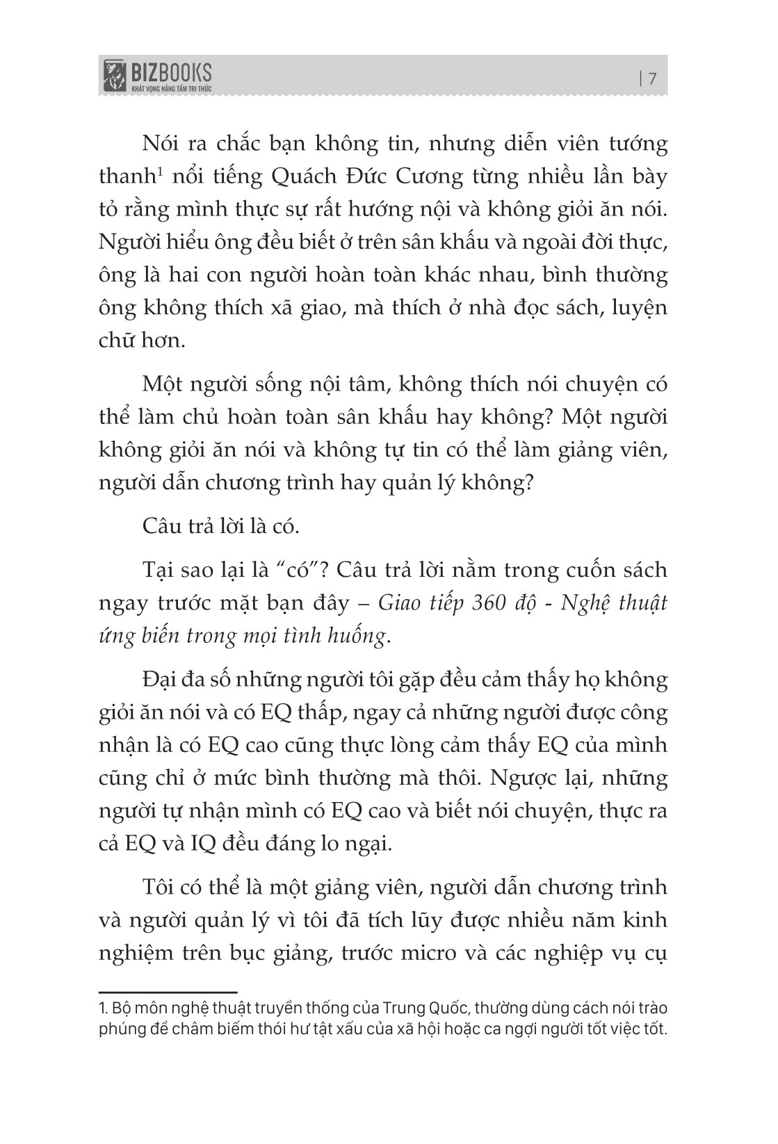 giao tiếp 360 độ - nghệ thuật ứng biến trong mọi tình huống - Ảnh 6