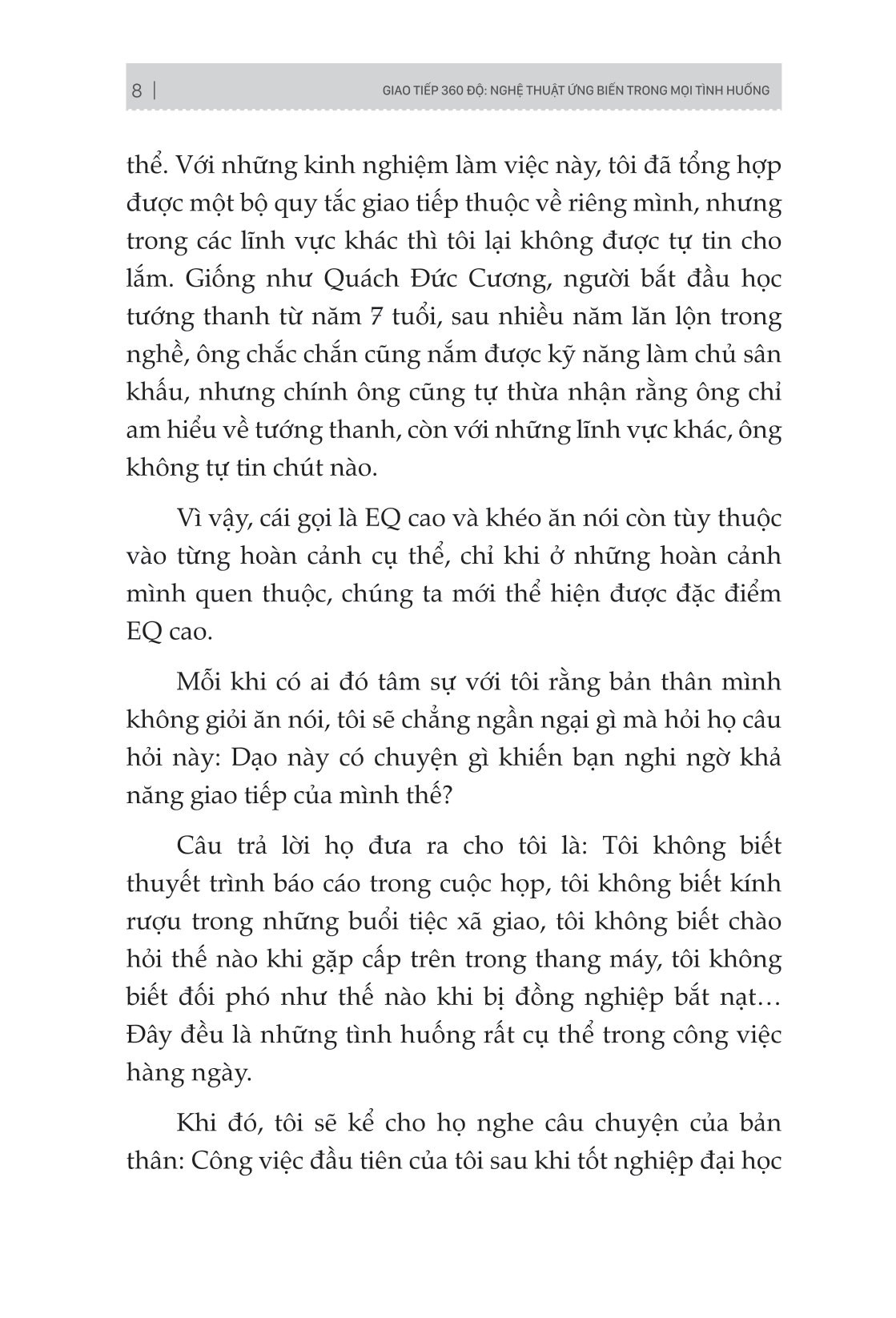 giao tiếp 360 độ - nghệ thuật ứng biến trong mọi tình huống - Ảnh 7