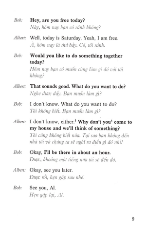 giao tiếp bằng tiếng anh trong những tình huống thông thường (kèm vcd) - Ảnh 4