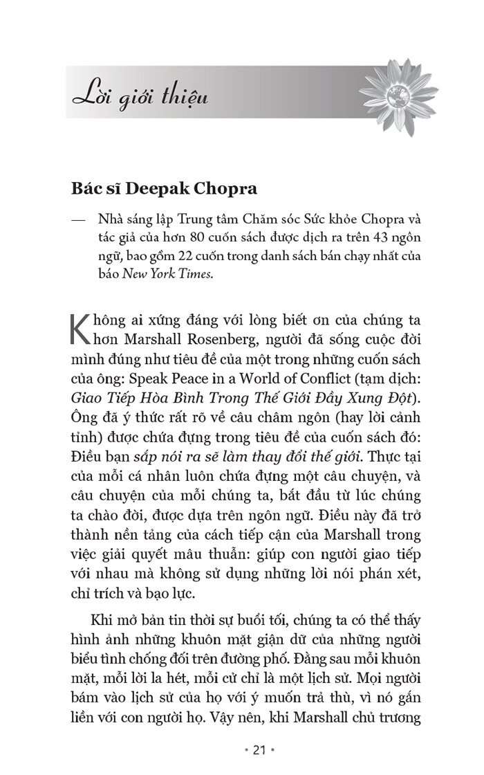 giao tiếp bất bạo động - ngôn ngữ của lòng trắc ẩn - Ảnh 11